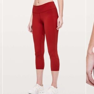 Lululemon Pace Rival Crop 22